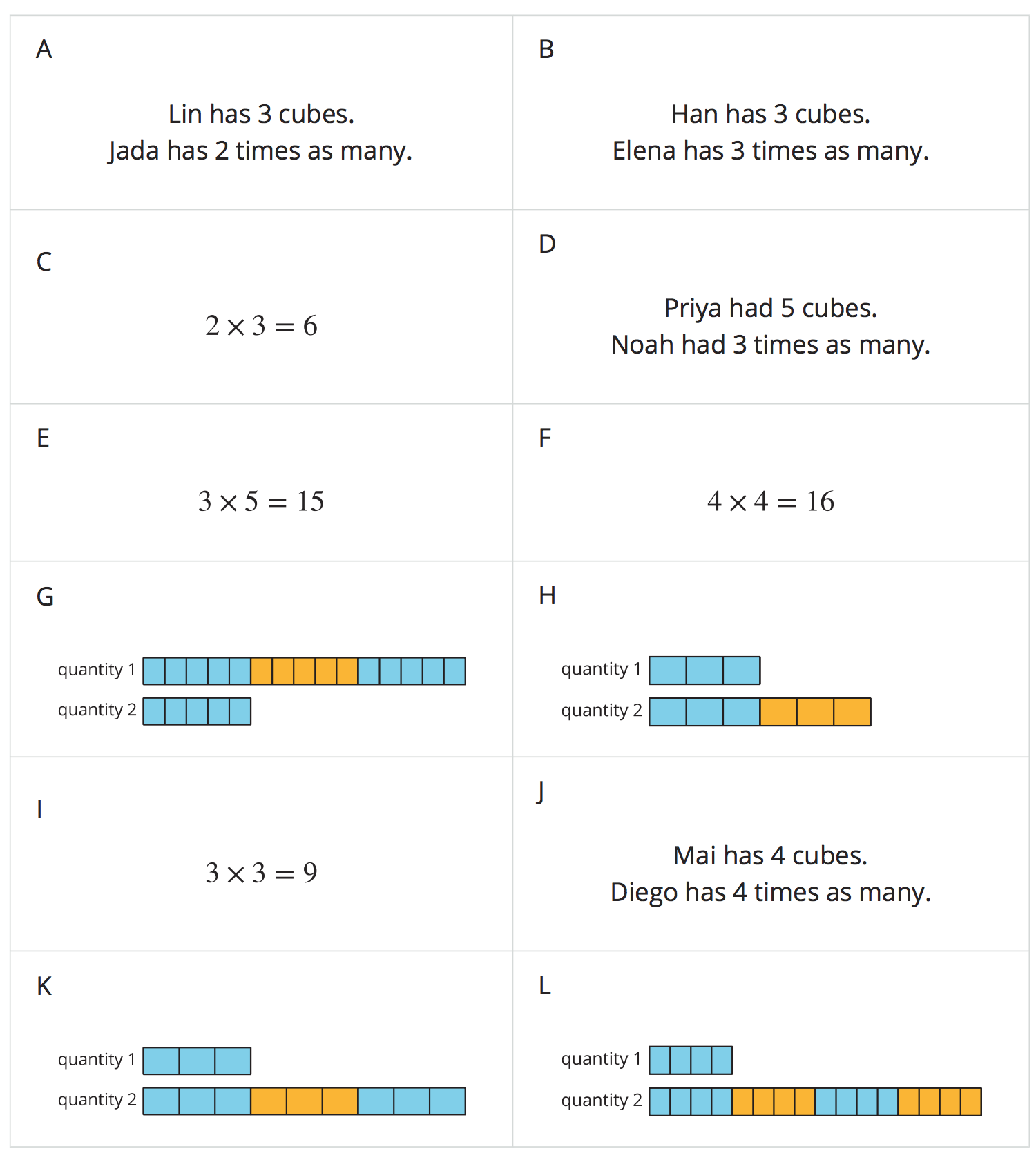 Grid. 6 rows. 2 columns.