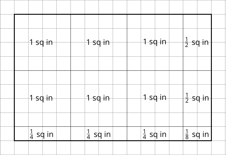 Rectangle on a grid.