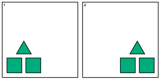 Figures 1 and 2, example of a slide or translation.