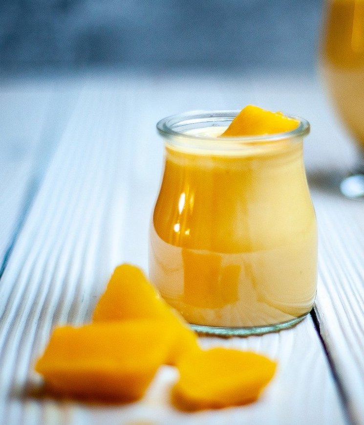 drink. mango lassi
