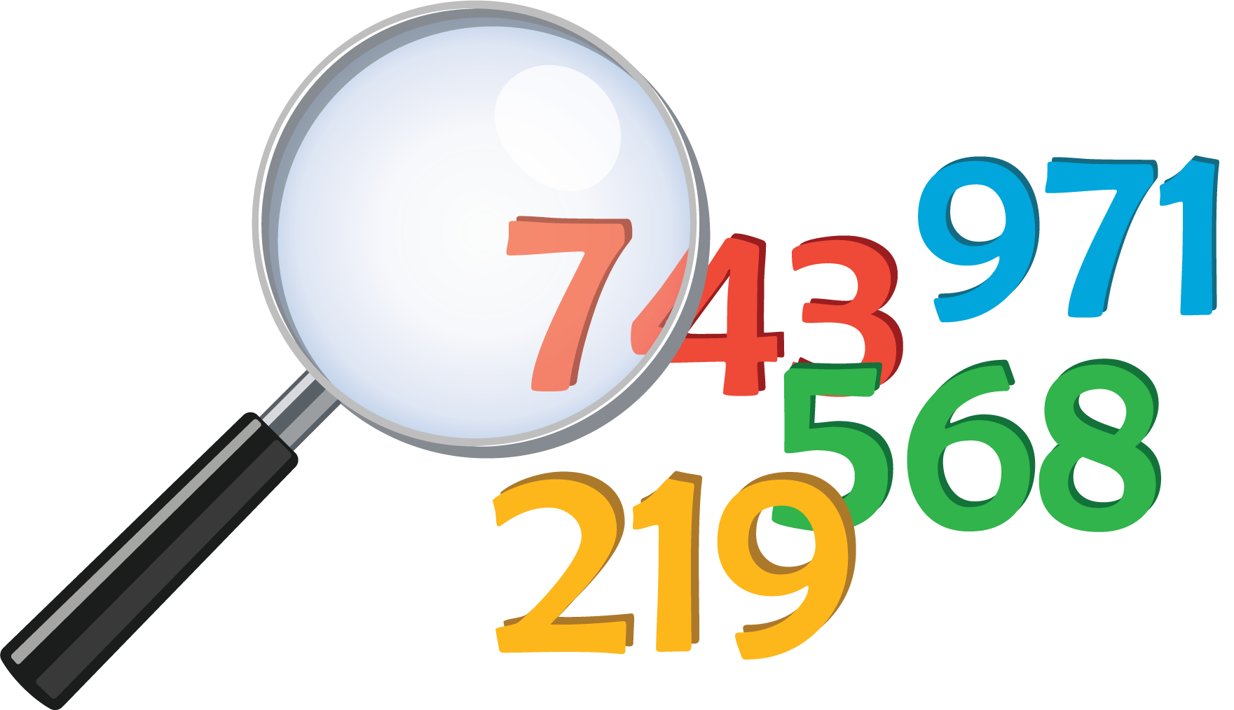 Center activity. Mystery Number.