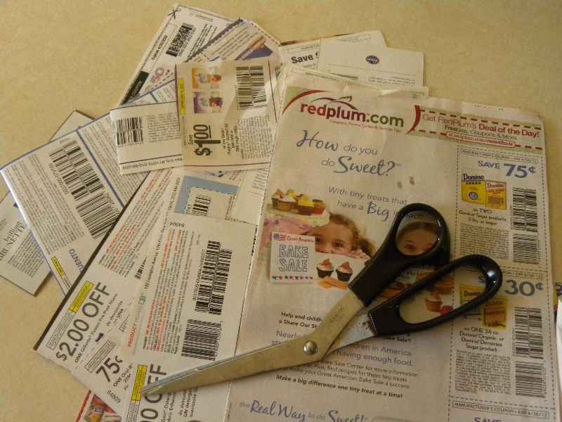 Photo of a pile of coupons.