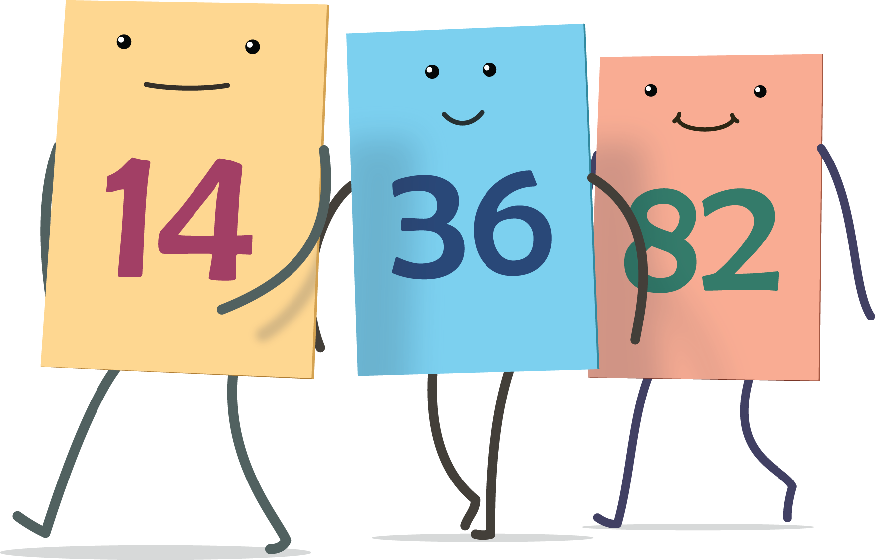 Center activity. Get Your Numbers In Order.