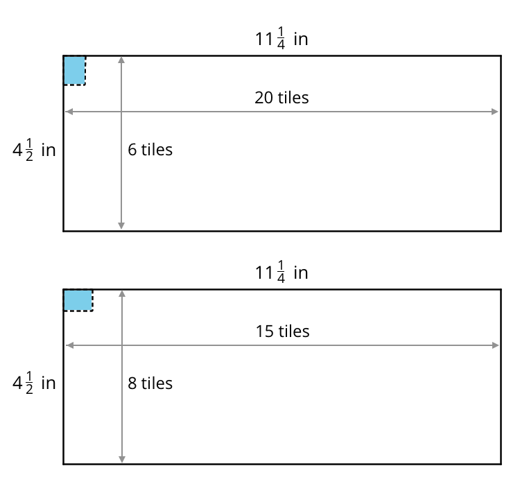 Two rectangles.
