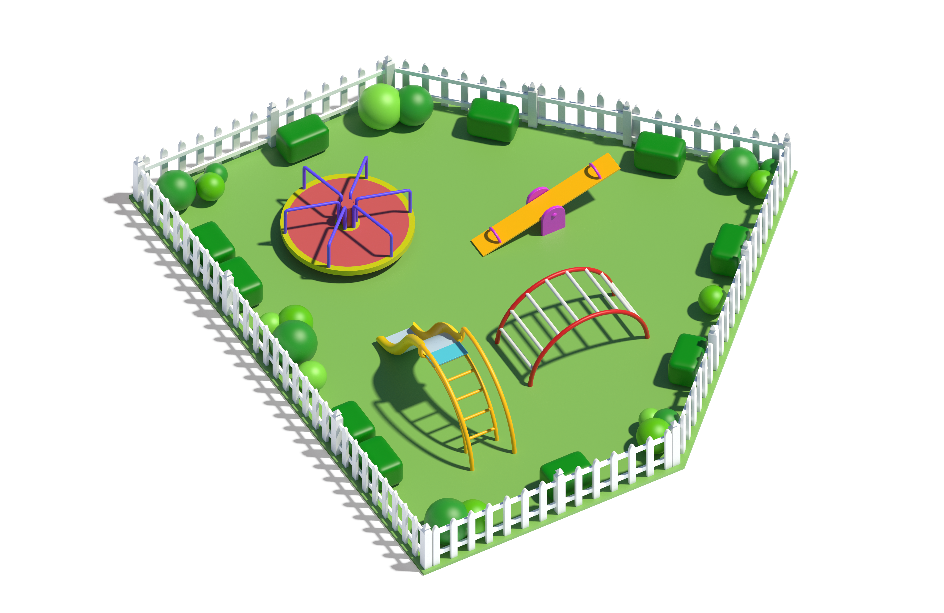 A playground.