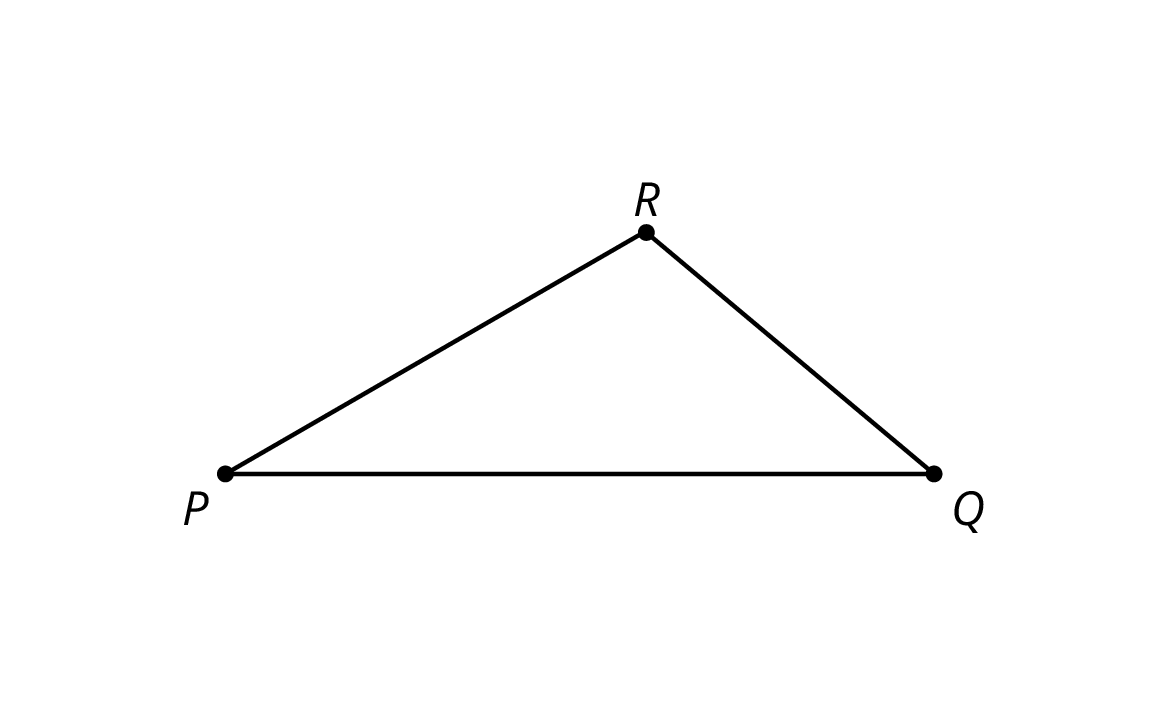 Triangle P R Q.