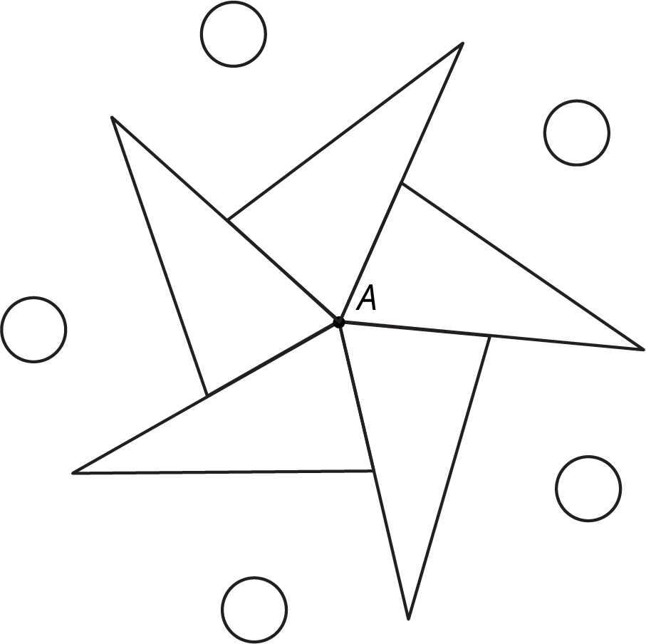 Rotational symmetry figure.