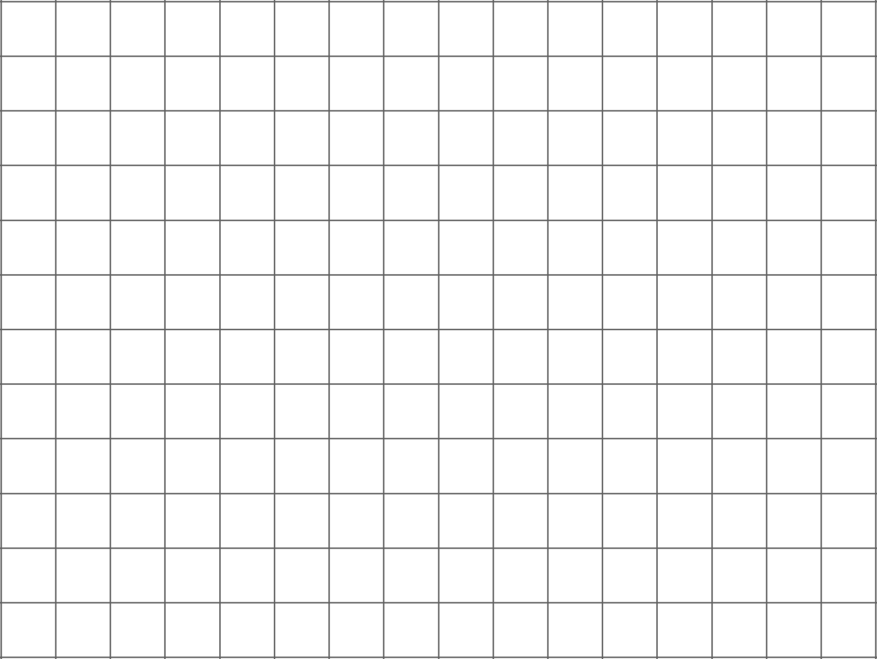 A blank grid.