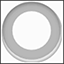 An icon labeled the gray circle.