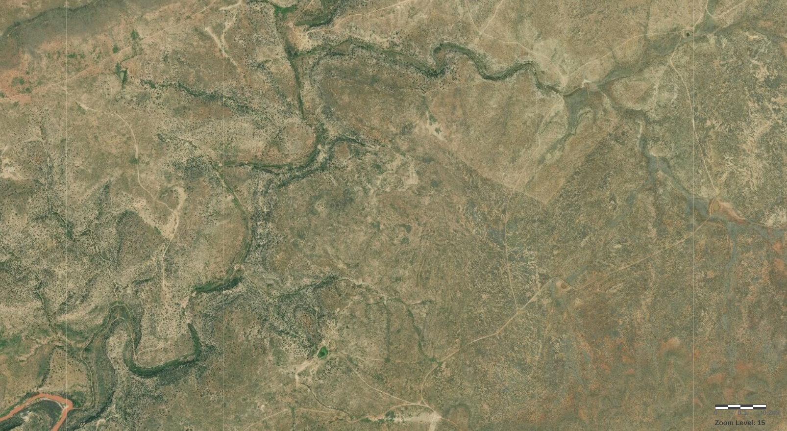 Arias Picture of a piece of land that will be developed into a town.