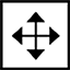 A “Move Graphics” icon with 4 arrows pointing up, down, left, and right.