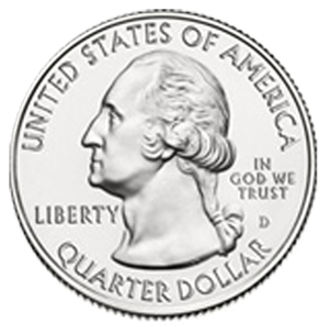 A quarter (coin)