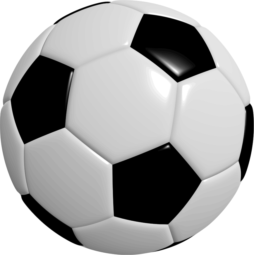 A photograph of a soccer ball.