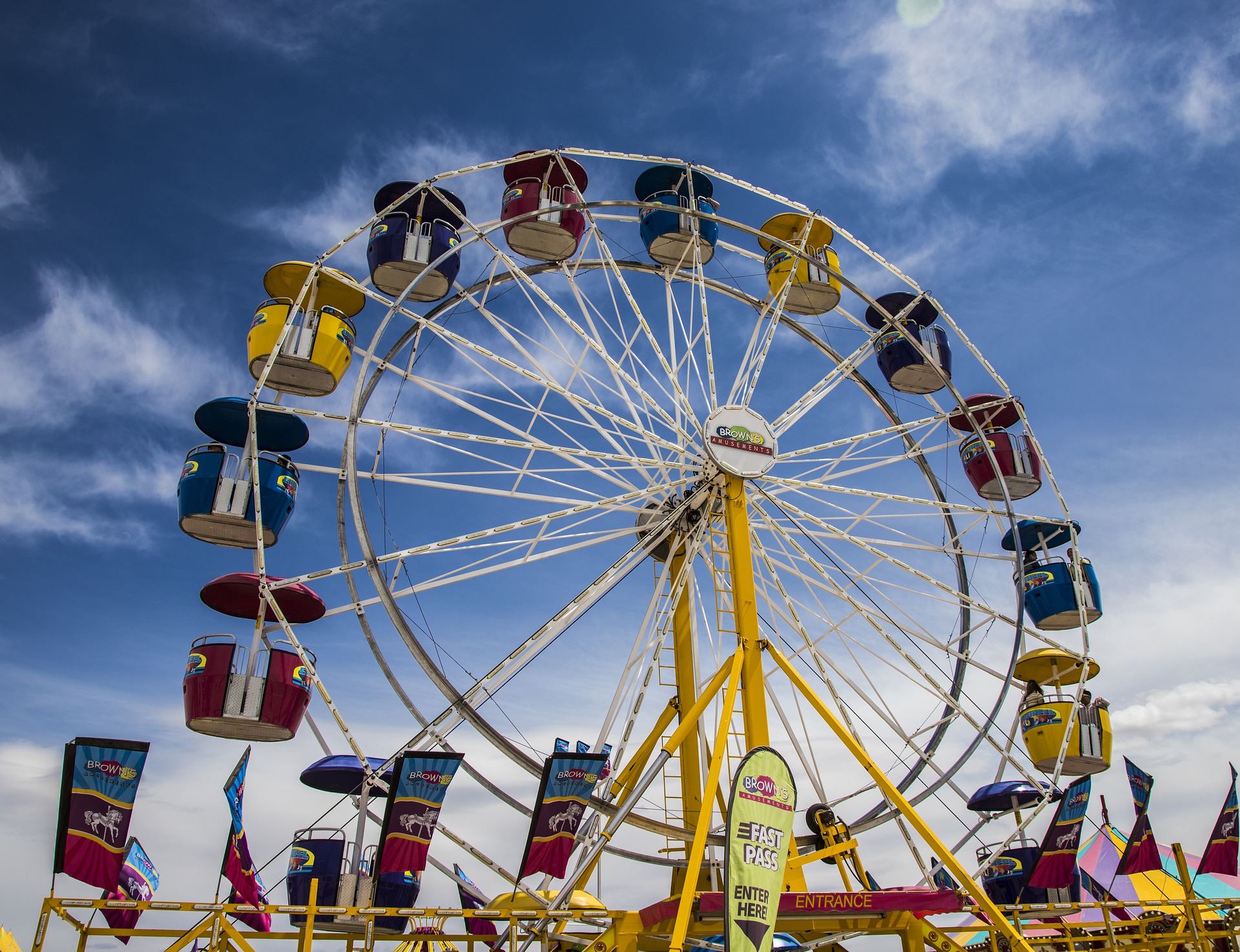 Ferris wheel.