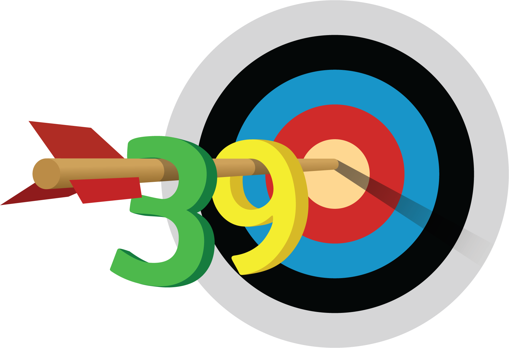 Center. Target Numbers.