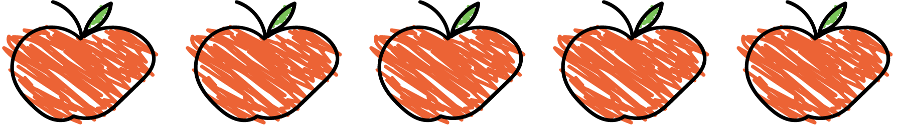 Apples, 5.