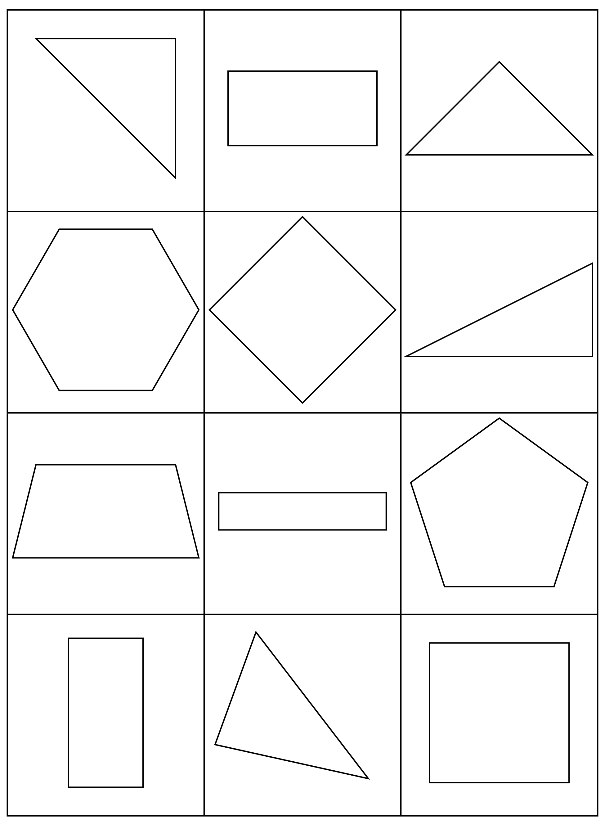 12 shapes.