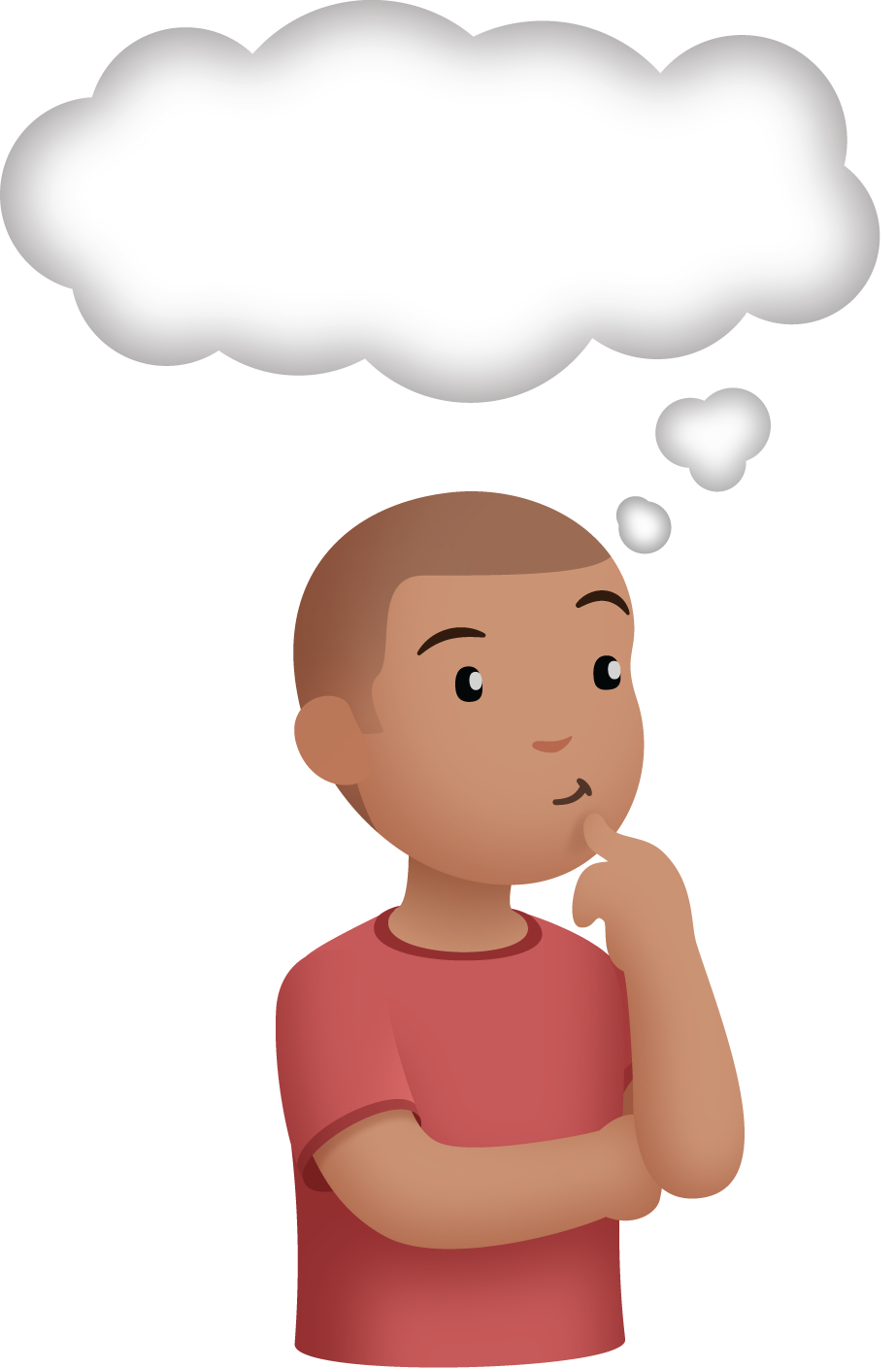 Student thinking.