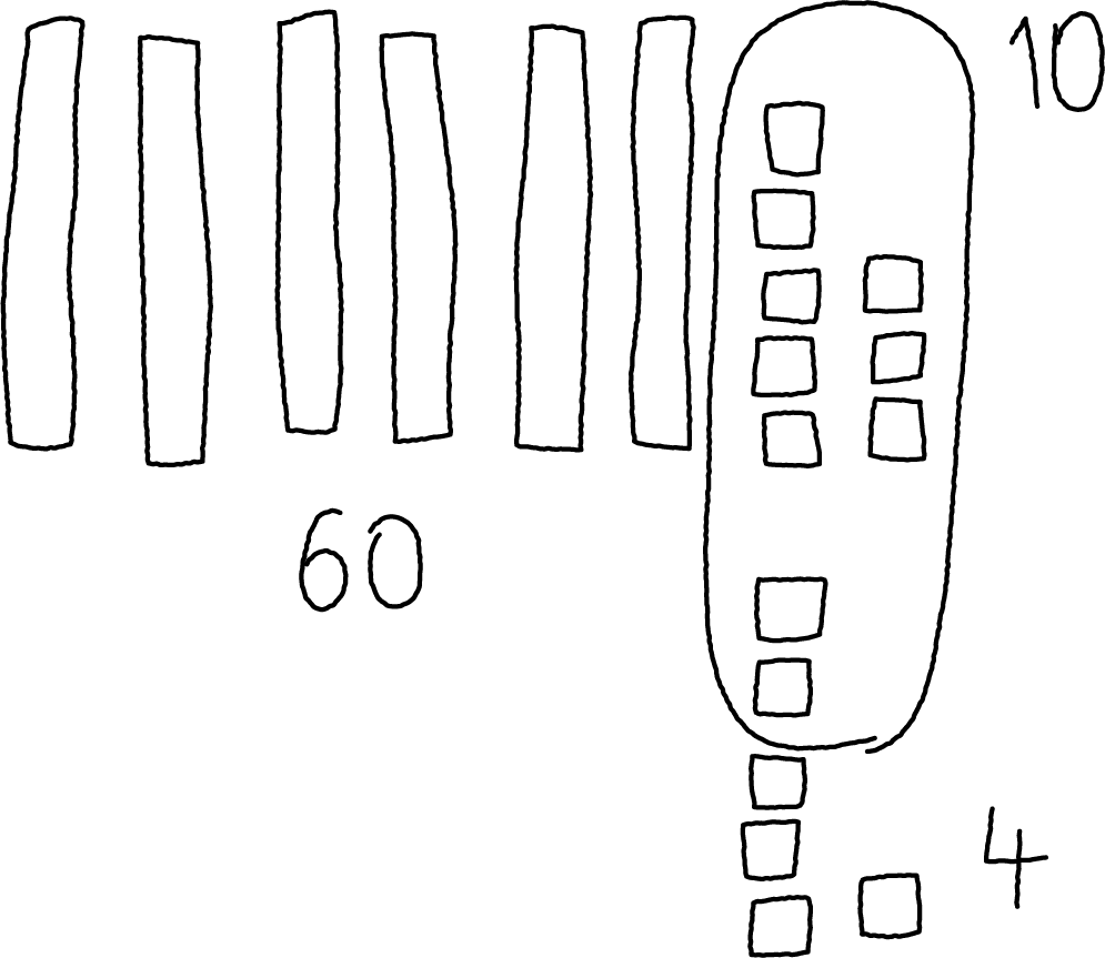 Base ten drawing.