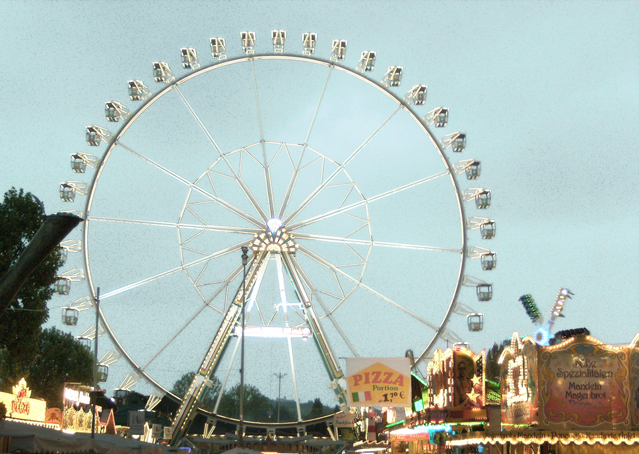 Photo of a ferris wheel.