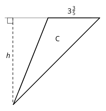 Triangle labeled C.