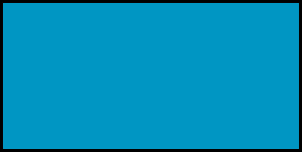 A scale drawing of a rectangular swimming pool.