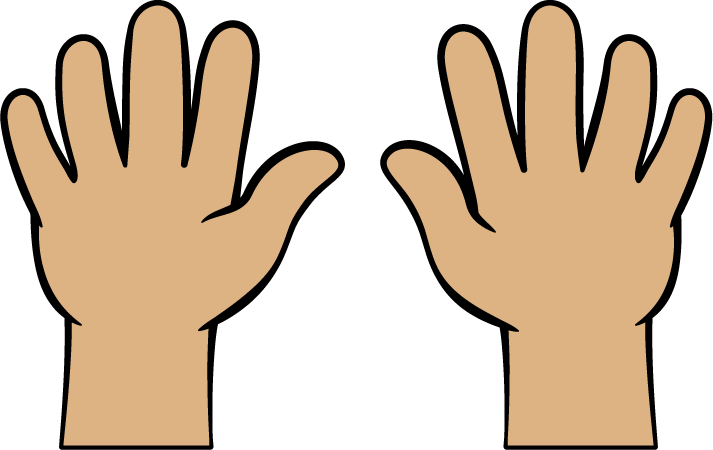 Fingers counting.