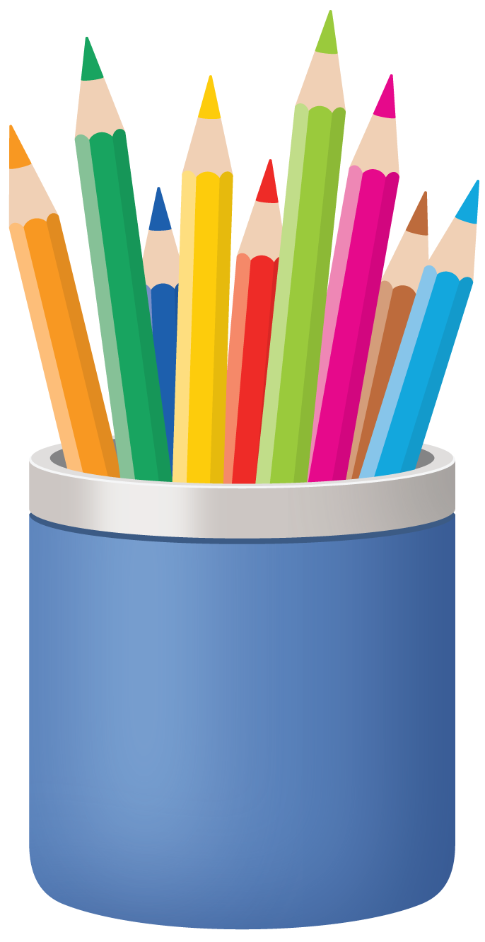 pencils in a cup
