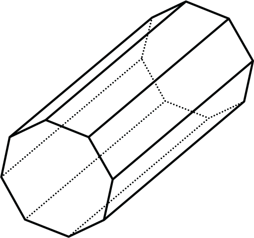 Prism with octagons as faces.