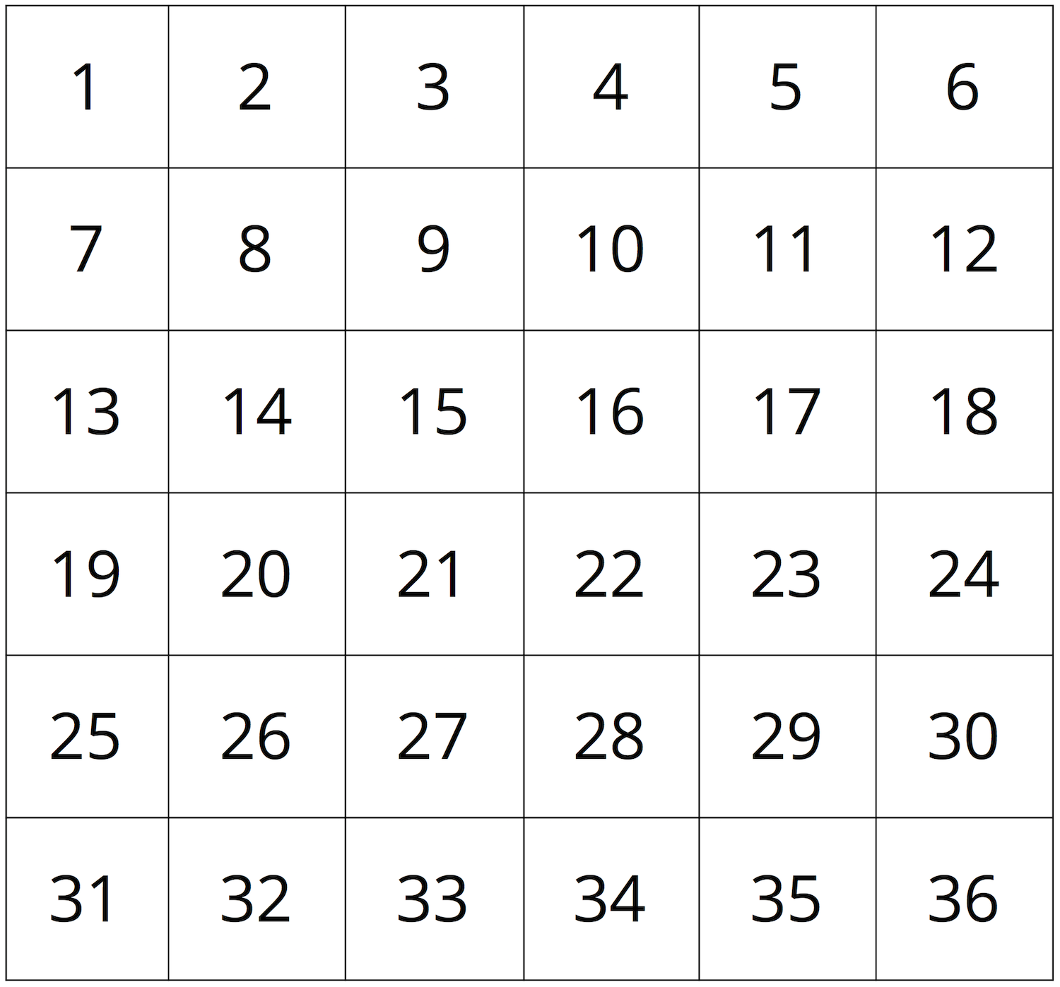 Stage 1 Find the number center