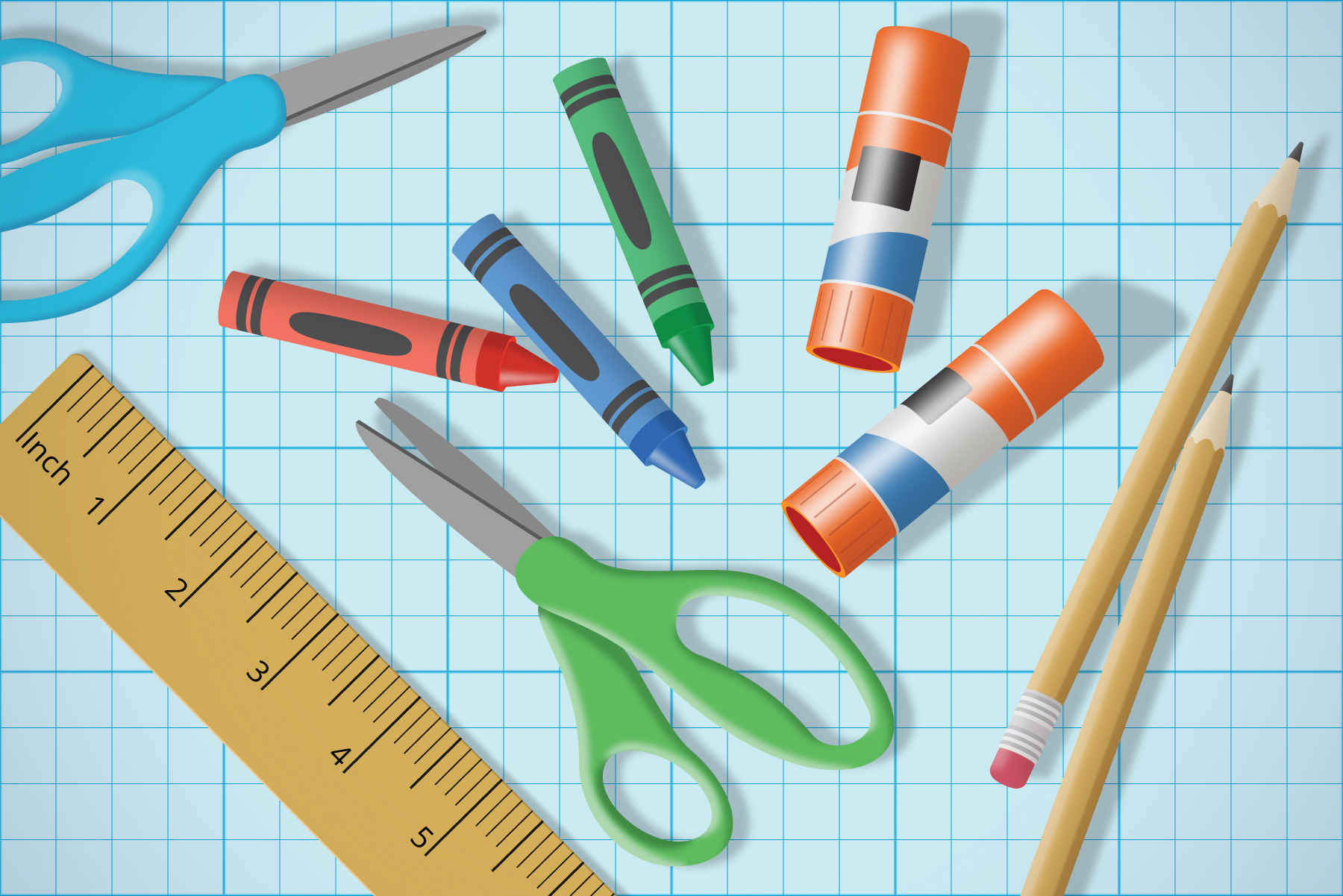 School supplies.
