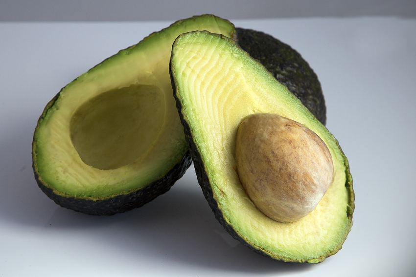 A photograph of an avocado.