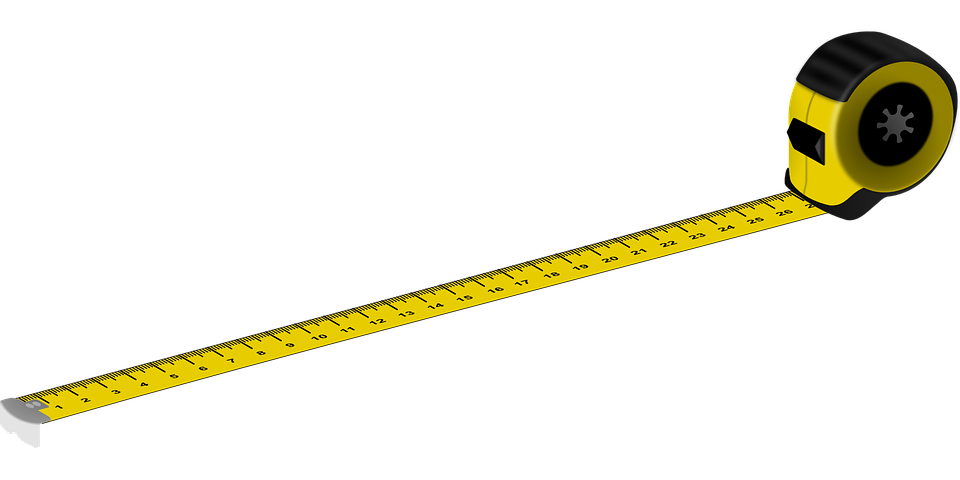 Measuring tape.
