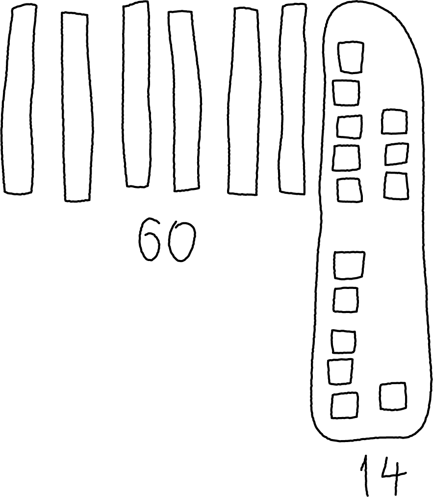 Base ten drawing.