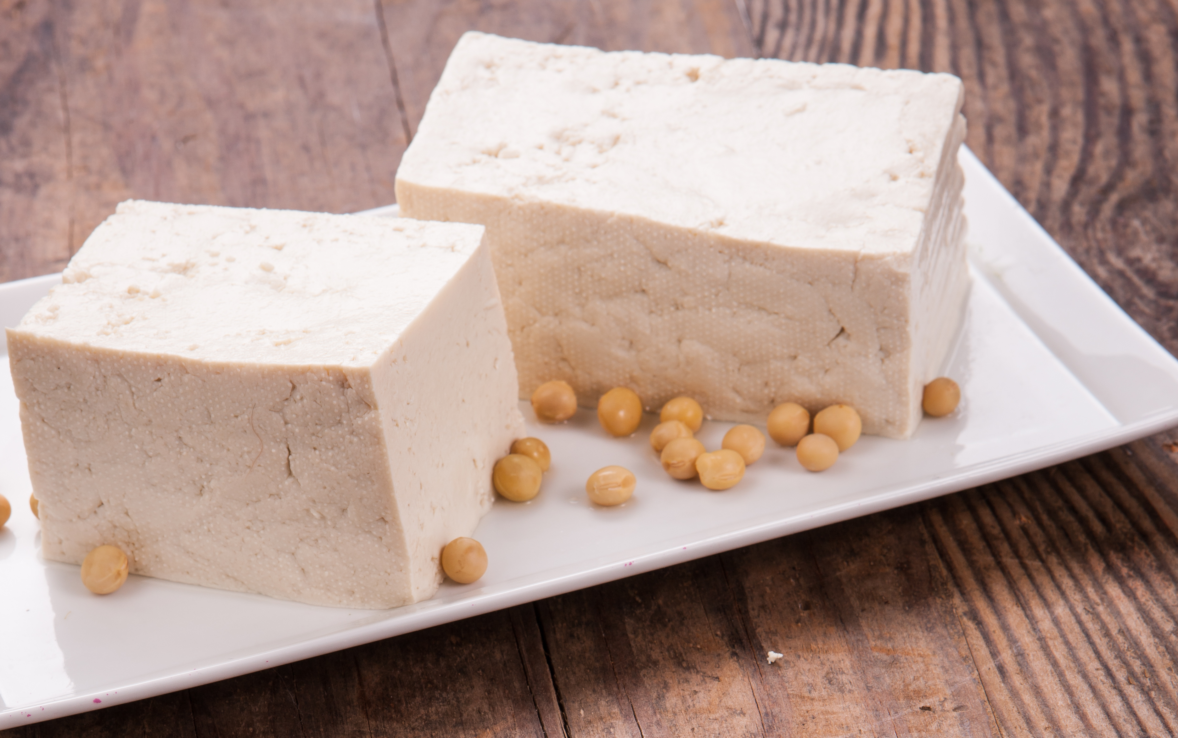 photograph of tofu